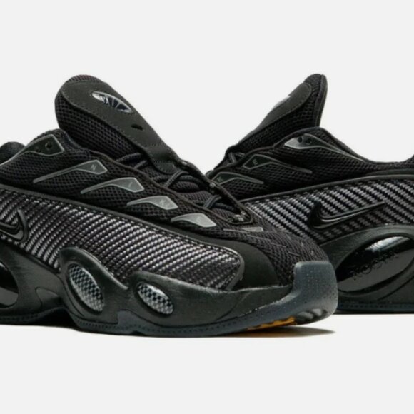 Nike NOCTA Glide Drake Black Iron Grey Men Sizes 12M New Ships Fast - Picture 6 of 6